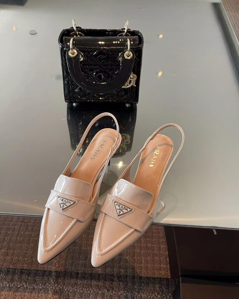 프라다 슬링백 힐 구두 홍콩팩토리 prada hkfactory