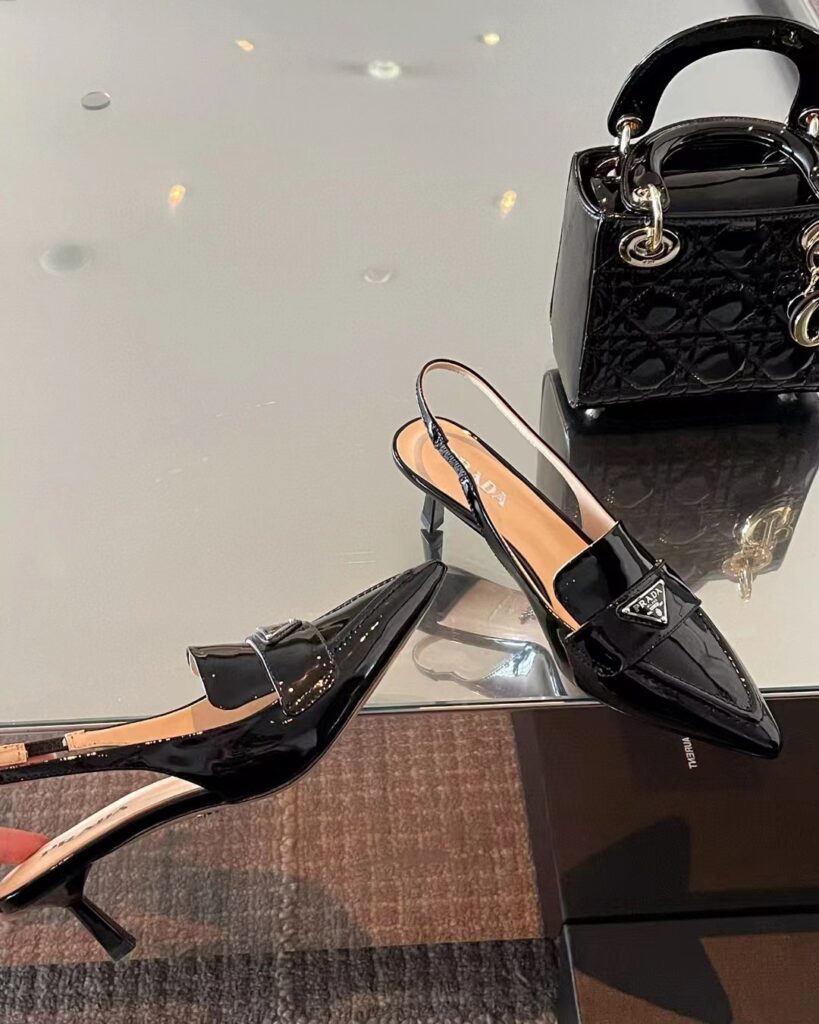 프라다 슬링백 힐 구두 홍콩팩토리 prada hkfactory
