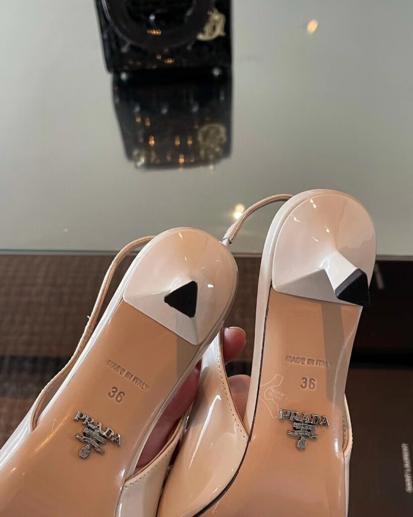 프라다 슬링백 힐 구두 홍콩팩토리 prada hkfactory