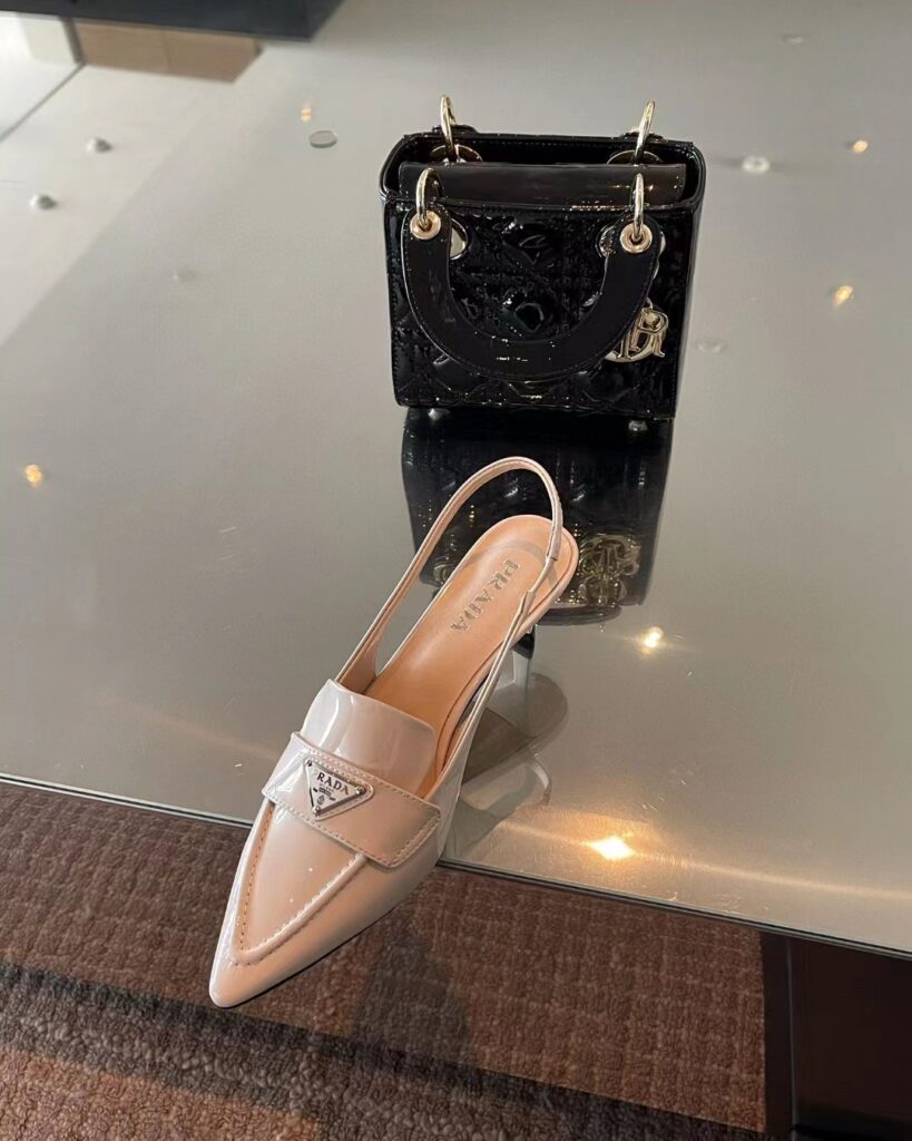 프라다 슬링백 힐 구두 홍콩팩토리 prada hkfactory