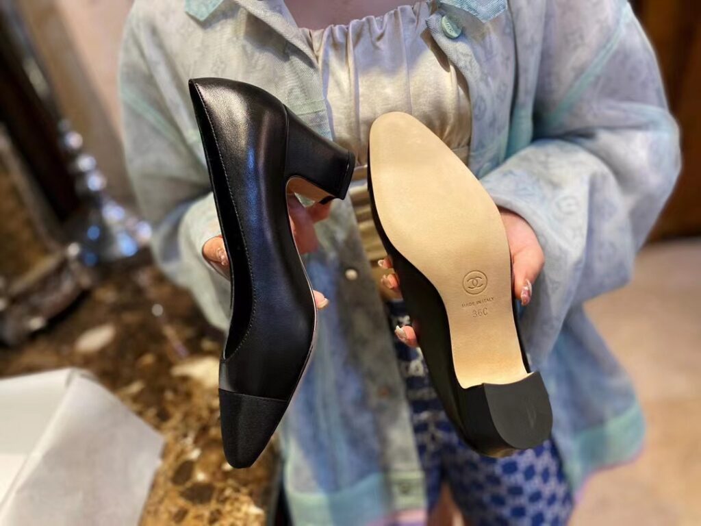 샤넬 해피샵 펌프스 홍콩팩토리 chanel