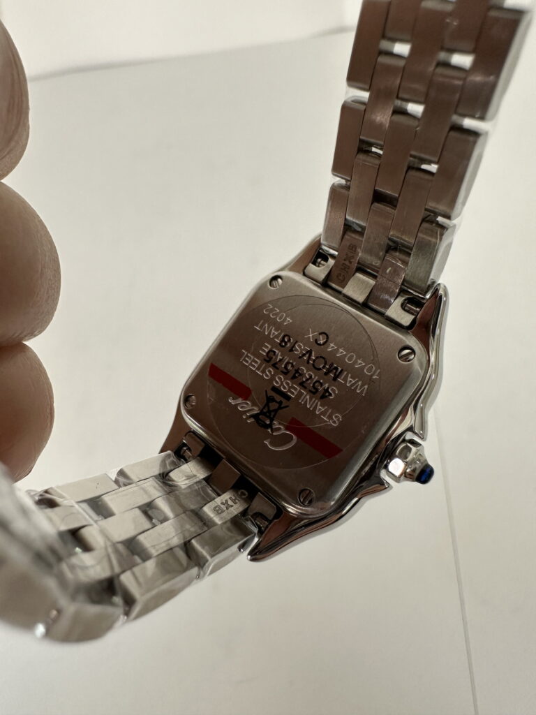 까르띠에 팬더 스틸 발송전 고객확인컷 홍콩팩토리 hkfactory2