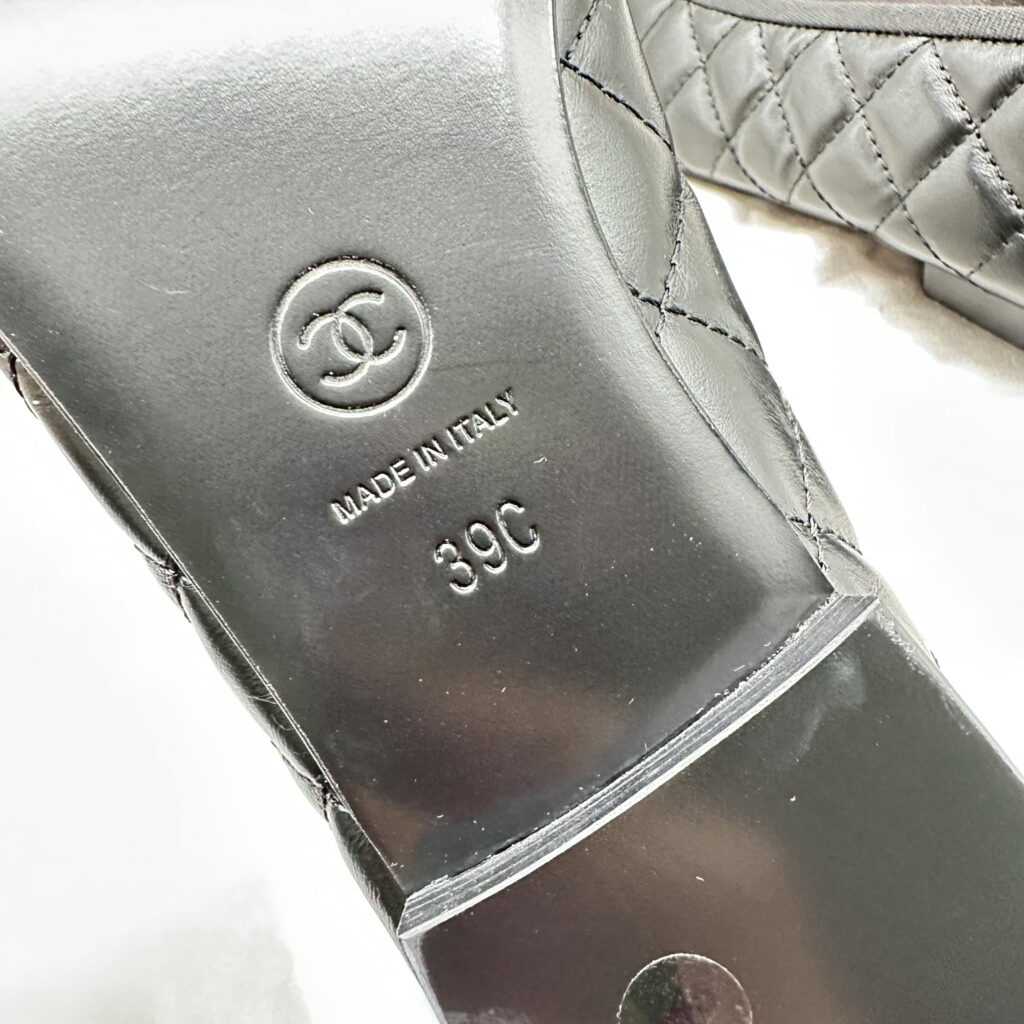 해피샵 샤넬 플랫 발송전고객확인컷 홍콩팩토리