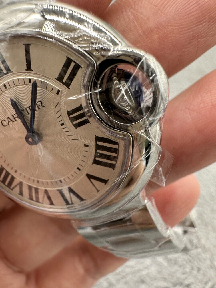 까르띠에 발롱블루 V6 33mm 발송전 고객확인컷 홍콩팩토리 hkfactory2.org