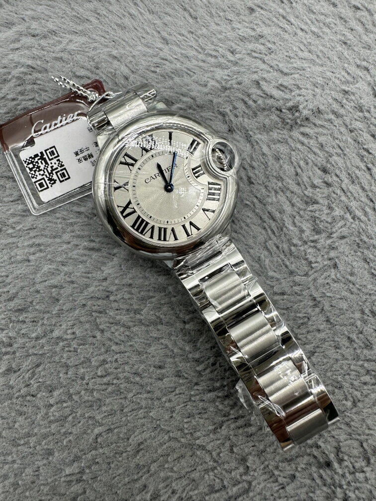 까르띠에 발롱블루 V6 33mm 발송전 고객확인컷 홍콩팩토리 hkfactory2.org