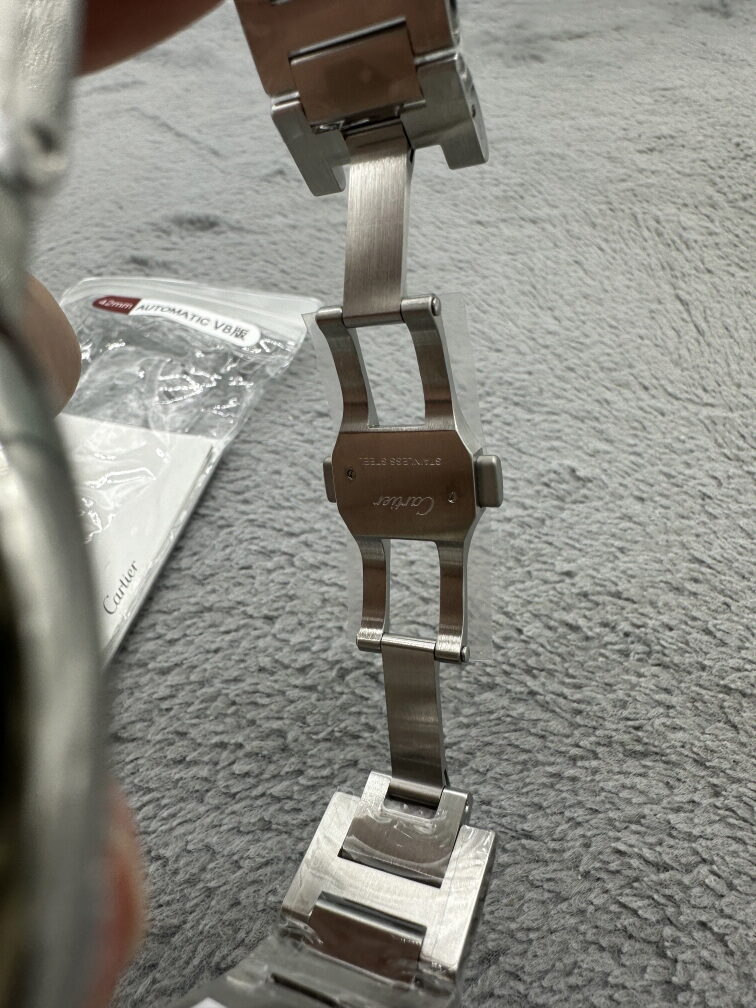 까르띠에 발롱블루 V6 42mm 발송전 고객확인컷 홍콩팩토리 hkfactory2.org