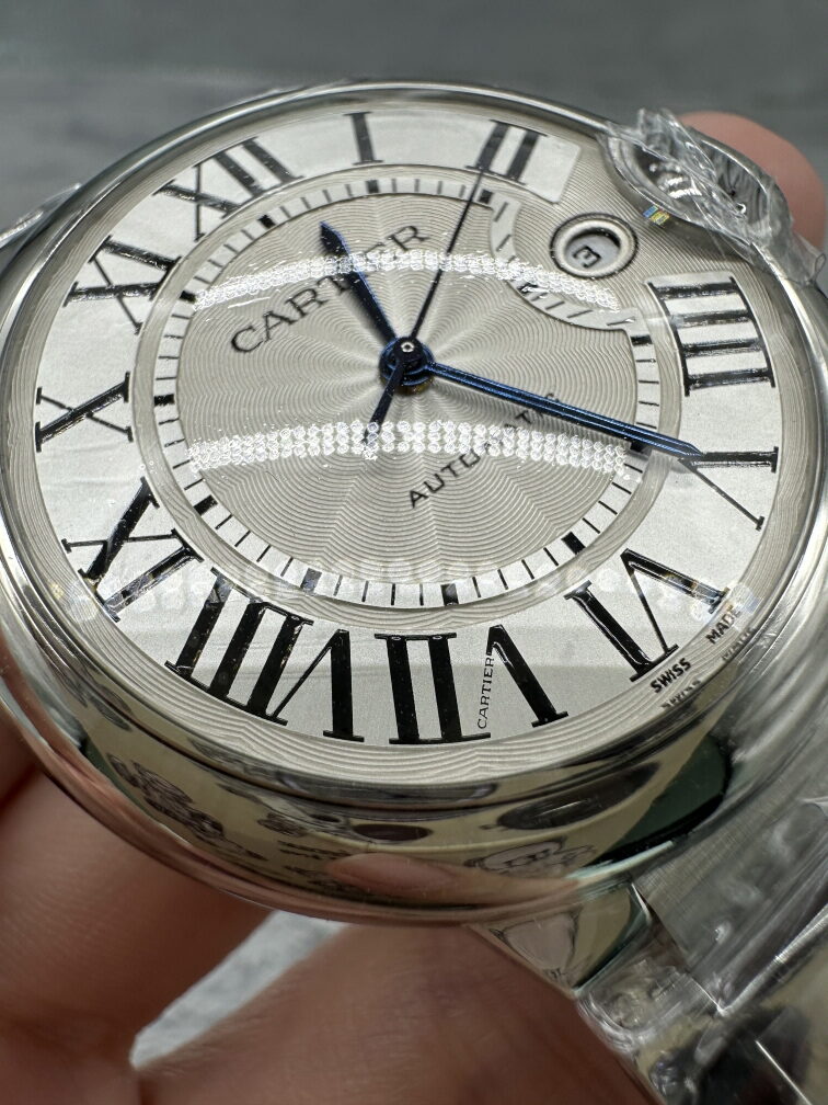 까르띠에 발롱블루 V6 42mm 발송전 고객확인컷 홍콩팩토리 hkfactory2.org