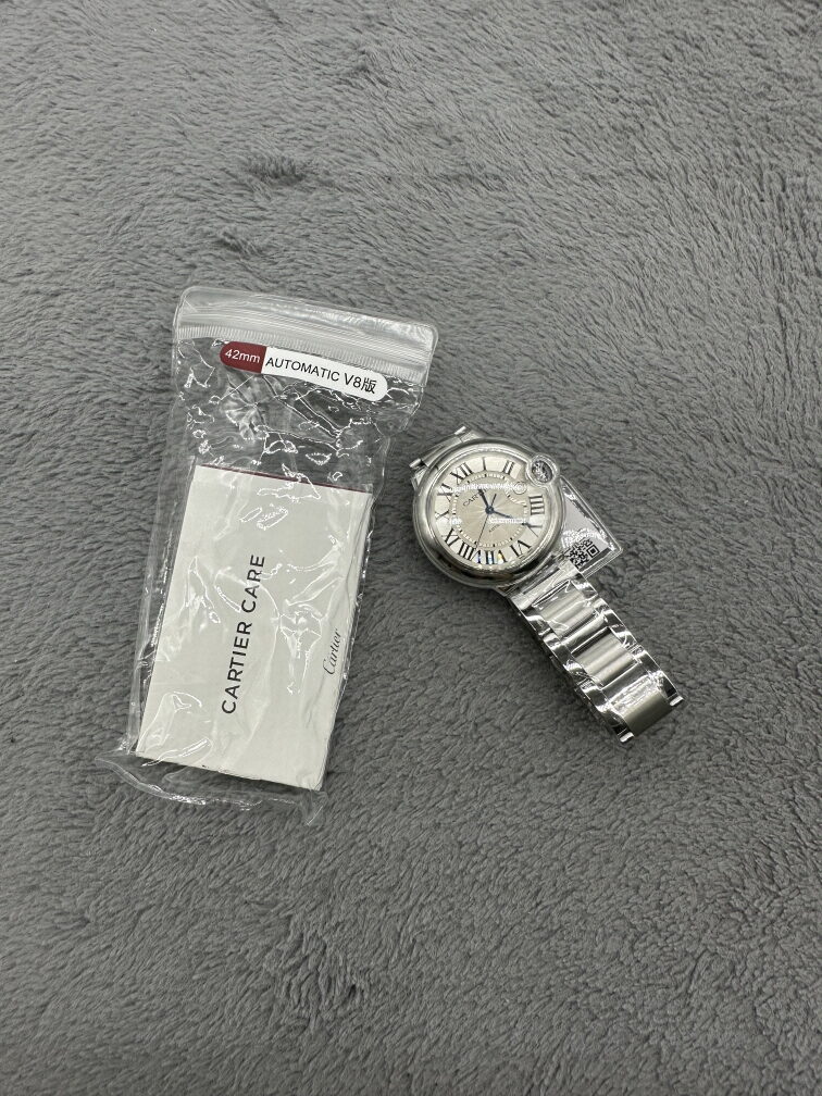 까르띠에 발롱블루 V6 42mm 발송전 고객확인컷 홍콩팩토리 hkfactory2.org