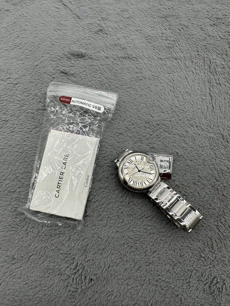 까르띠에 발롱블루 V6 42mm 발송전 고객확인컷 홍콩팩토리 hkfactory2.org