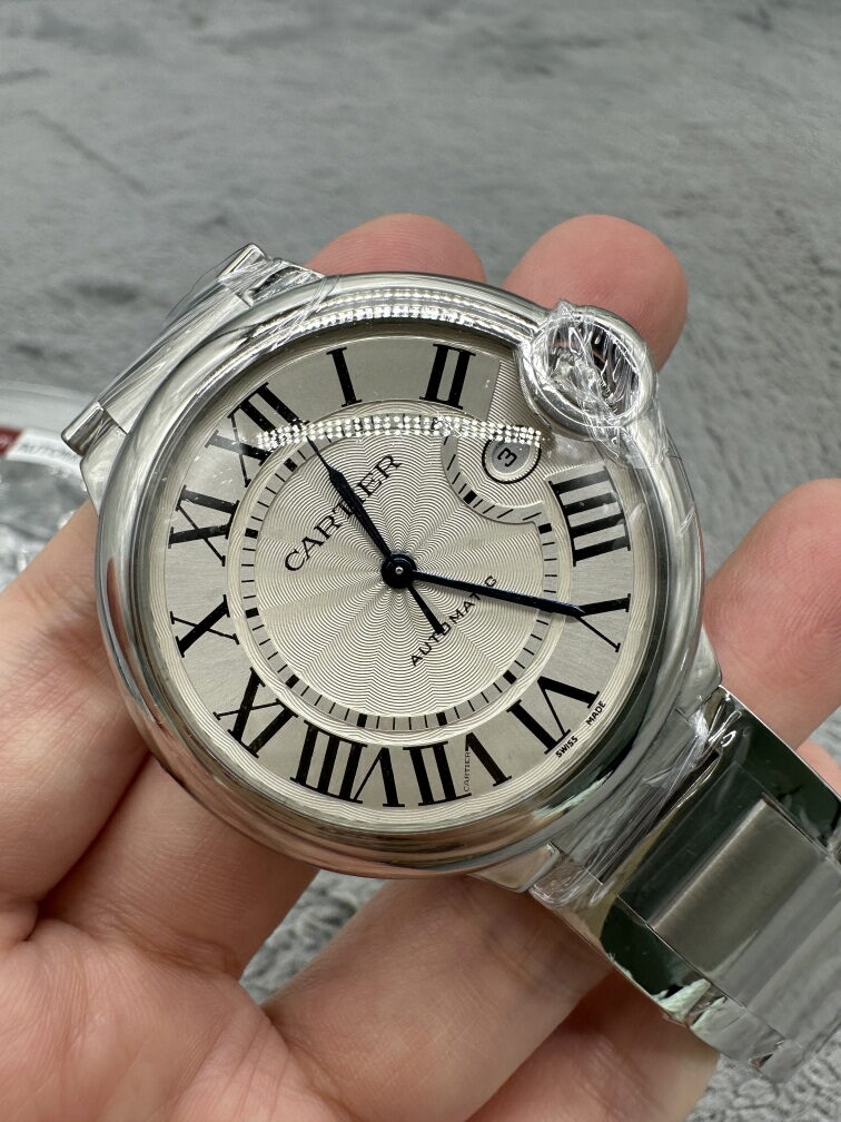 까르띠에 발롱블루 V6 42mm 발송전 고객확인컷 홍콩팩토리 hkfactory2.org