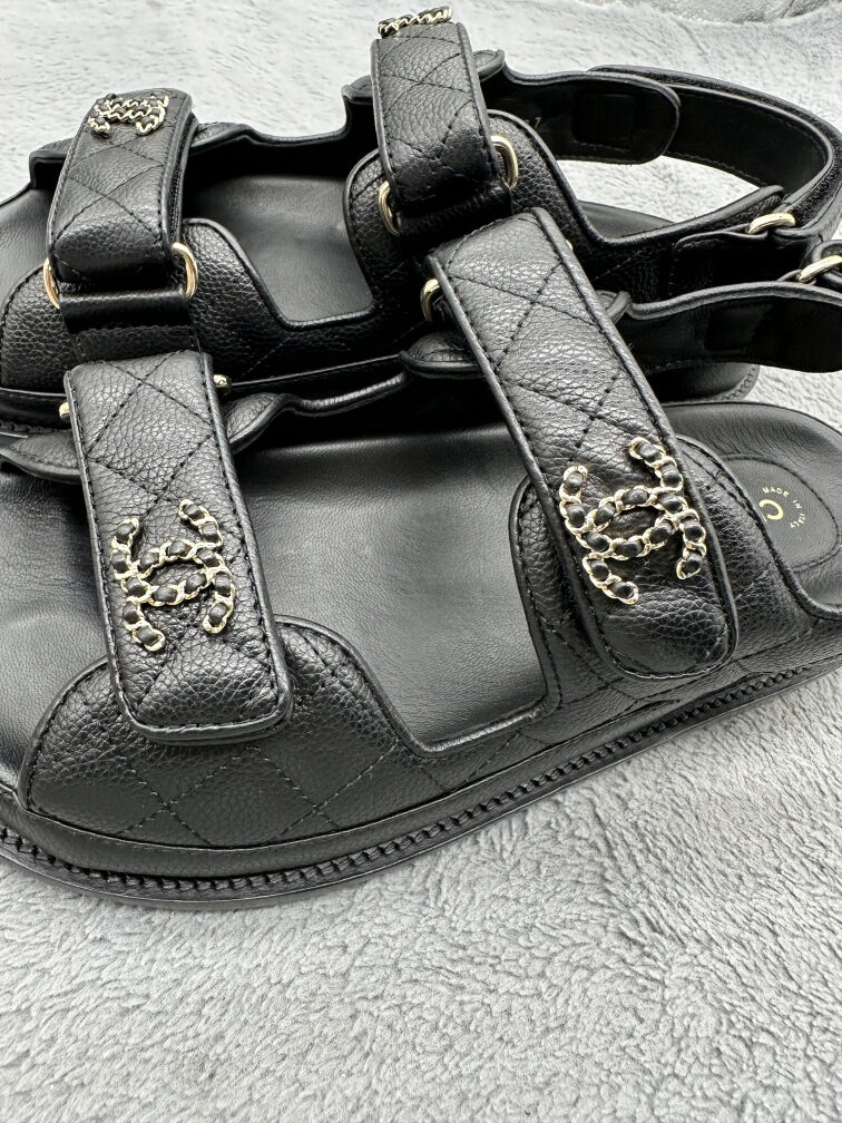 해피샵 샤넬 샌들 슬리퍼 chanel 홍콩팩토리 hkfactorey2 광저우채널 고객확인컷 QC