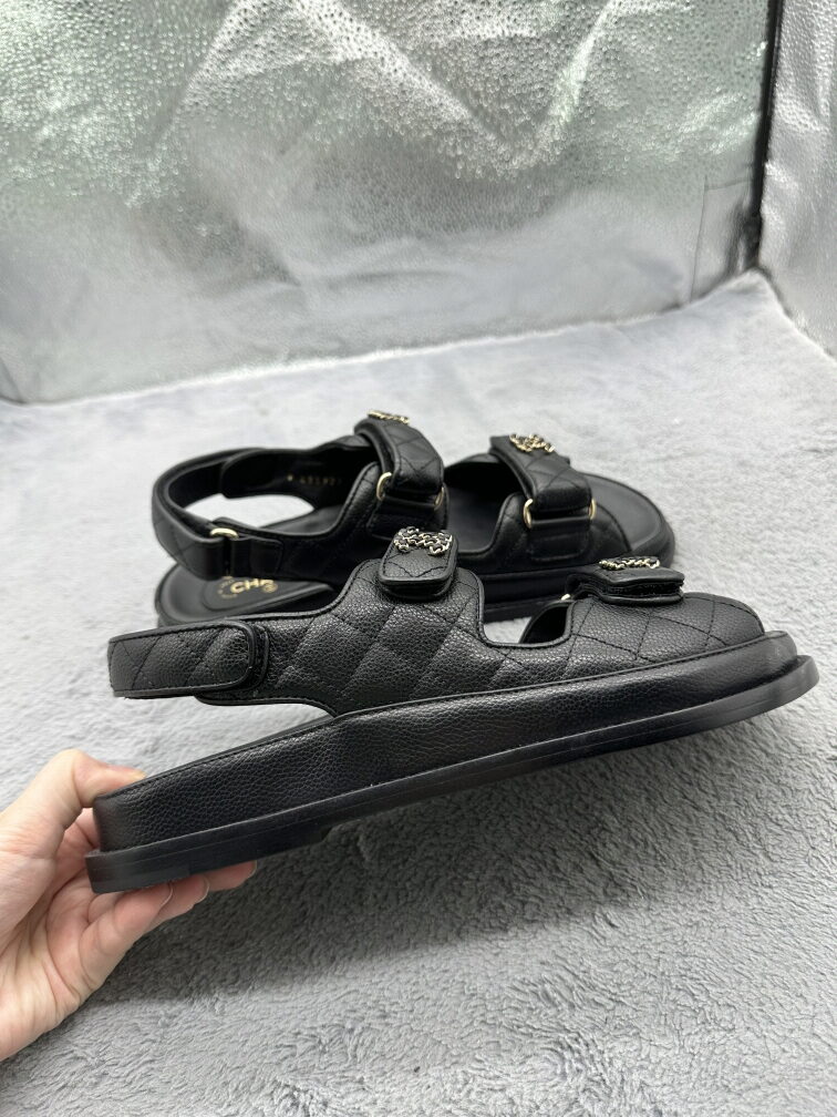 해피샵 샤넬 샌들 슬리퍼 chanel 홍콩팩토리 hkfactorey2 광저우채널 고객확인컷 QC