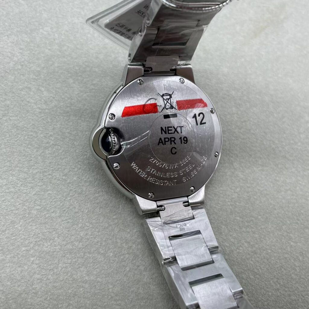 까르띠에 발롱블루 V6 28mm 광저우채널 홍콩팩토리 hkfactory2.org