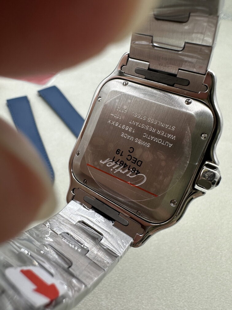 까르띠에 산토스 시계 발송전 고객확인컷 홍팩 홍콩팩토리 hkfactory2.org