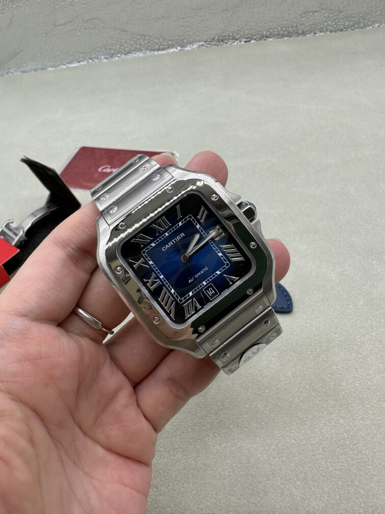 까르띠에 산토스 시계 발송전 고객확인컷 홍팩 홍콩팩토리 hkfactory2.org