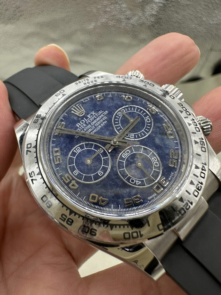 ﻿로렉스(Rolex)-데이토나 블루 클린 CLEAN 발송전실사컷 홍콩팩토리 hkfactory2.org