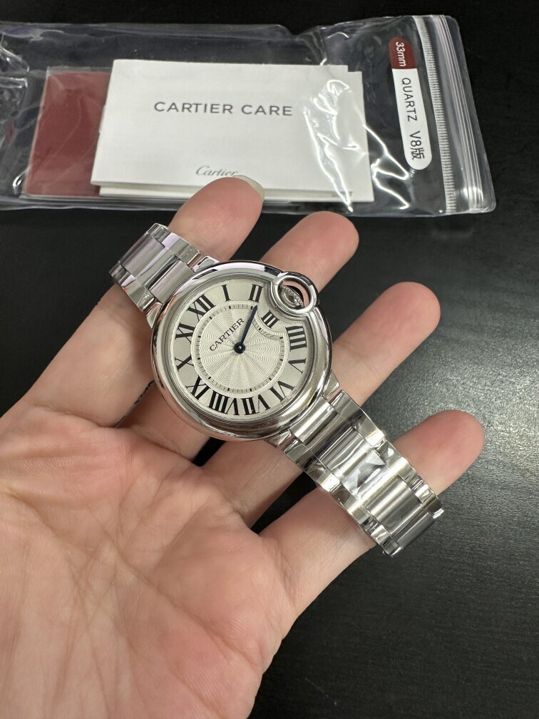 까르띠에 발롱블루 V6공장 발송전 고객확인컷 Cartier watch 홍콩팩토리 홍팩 hkfactory2.org