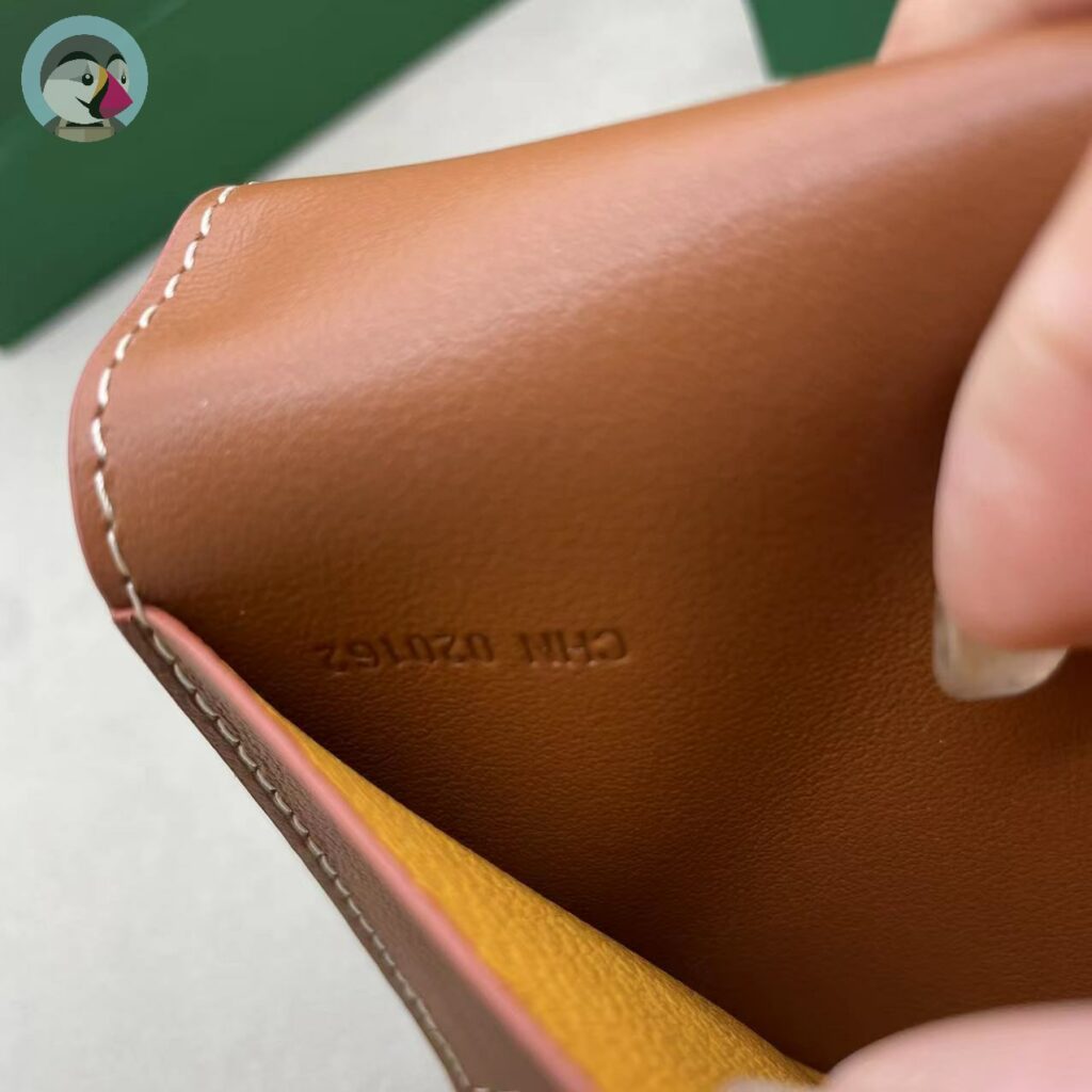 고야드(GOYARD) 그르넬 여권지갑 발송전 고객확인컷-홍콩팩토리 hkfactory2