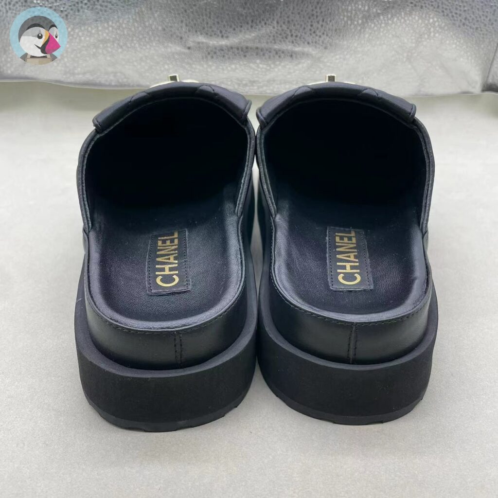 샤넬 23FW 퀼팅 턴락 클로그 뮬 블로퍼 슬리퍼 G45431 발송전 고객확인컷 홍콩팩토리 hkfactory2