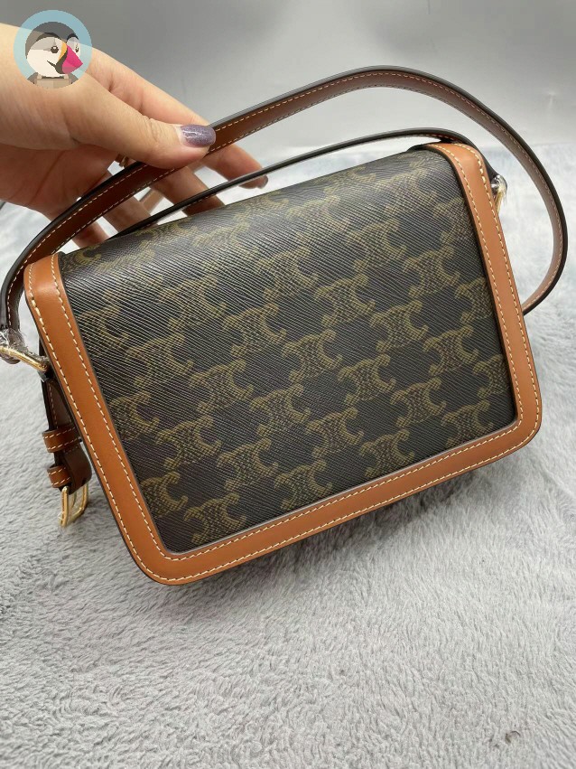 셀린느(CELINE) 클래식 트리오페 캔버스 숄더백 발송전 고객확인컷 홍콩팩토리