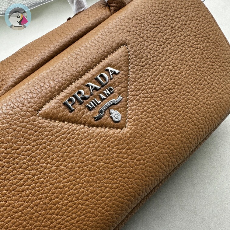 프라다(PRADA) 가죽 탑 핸들백 숄더 스트랩 발송전 고객확인컷 홍콩팩토리