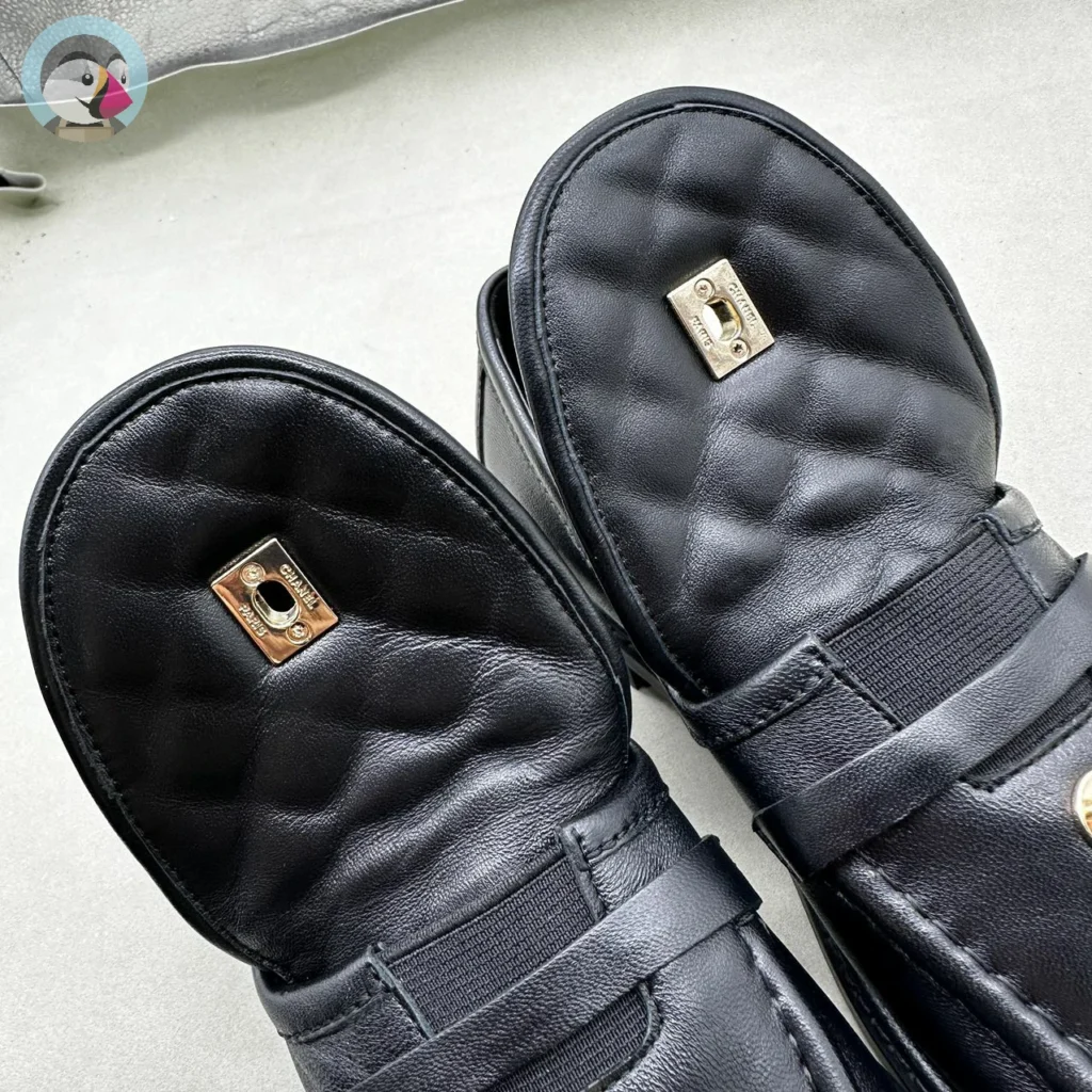 해피샵 샤넬(CHANEL) 턴락 모카신(MOCCASINS) 로퍼 G36646 퀼팅 금장 이시영로퍼 단화 플랫슈즈 홍콩팩토리 hkfactory2.org