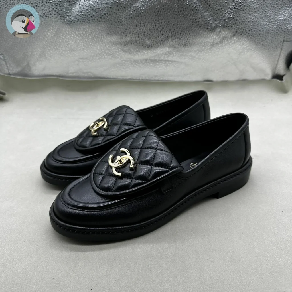 해피샵 샤넬(CHANEL) 턴락 모카신(MOCCASINS) 로퍼 G36646 퀼팅 금장 이시영로퍼 단화 플랫슈즈 홍콩팩토리 hkfactory2.org