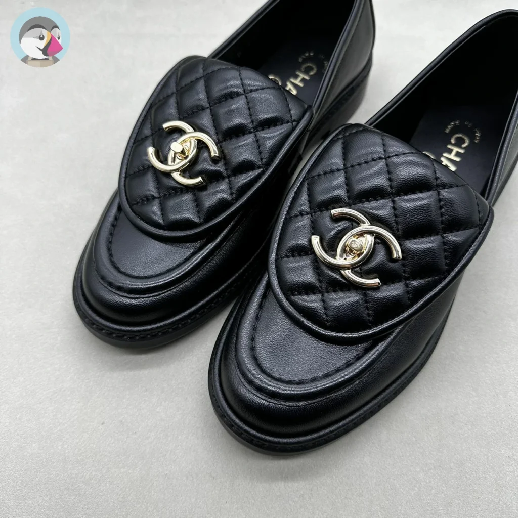 해피샵 샤넬(CHANEL) 턴락 모카신(MOCCASINS) 로퍼 G36646 퀼팅 금장 이시영로퍼 단화 플랫슈즈 홍콩팩토리 hkfactory2.org