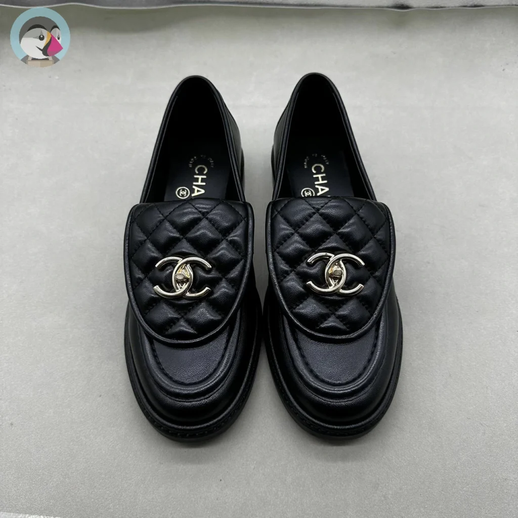 해피샵 샤넬(CHANEL) 턴락 모카신(MOCCASINS) 로퍼 G36646 퀼팅 금장 이시영로퍼 단화 플랫슈즈 홍콩팩토리 hkfactory2.org