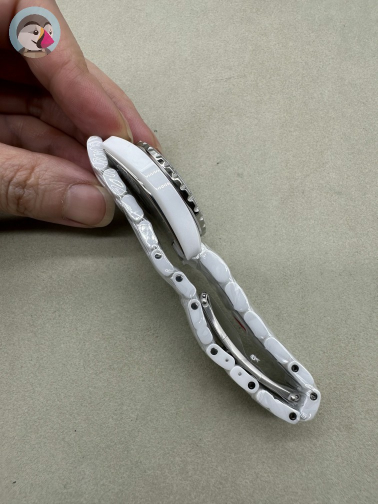 XF공장 샤넬 J12 다이아 화이트 세라믹 시계 33MM 발송전 고객확인컷 홍콩팩토리