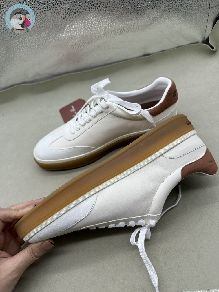 로로피아나 스니커즈 화이트 발송전 고객확인컷 홍콩팩토리 hkfactory2