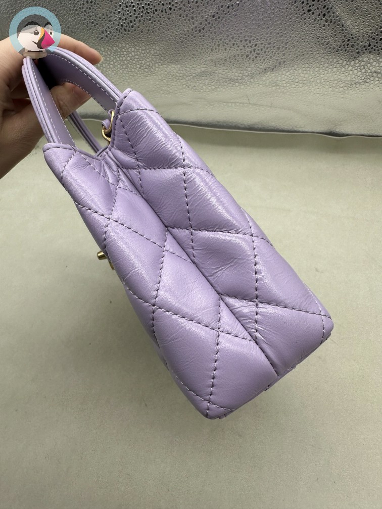 지존샵 샤넬 미니 쇼핑백 발송전 고객확인컷 홍콩팩토리