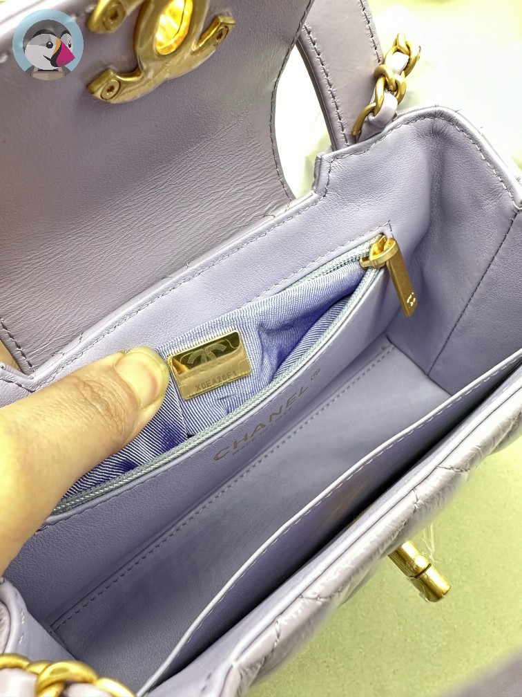 지존샵 샤넬 미니 쇼핑백 발송전 고객확인컷 홍콩팩토리