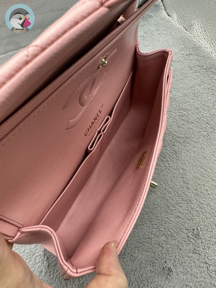 지존샵 샤넬 클래식 캐비어 미듐 발송전 고객확인컷 홍콩팩토리 hkfactory2