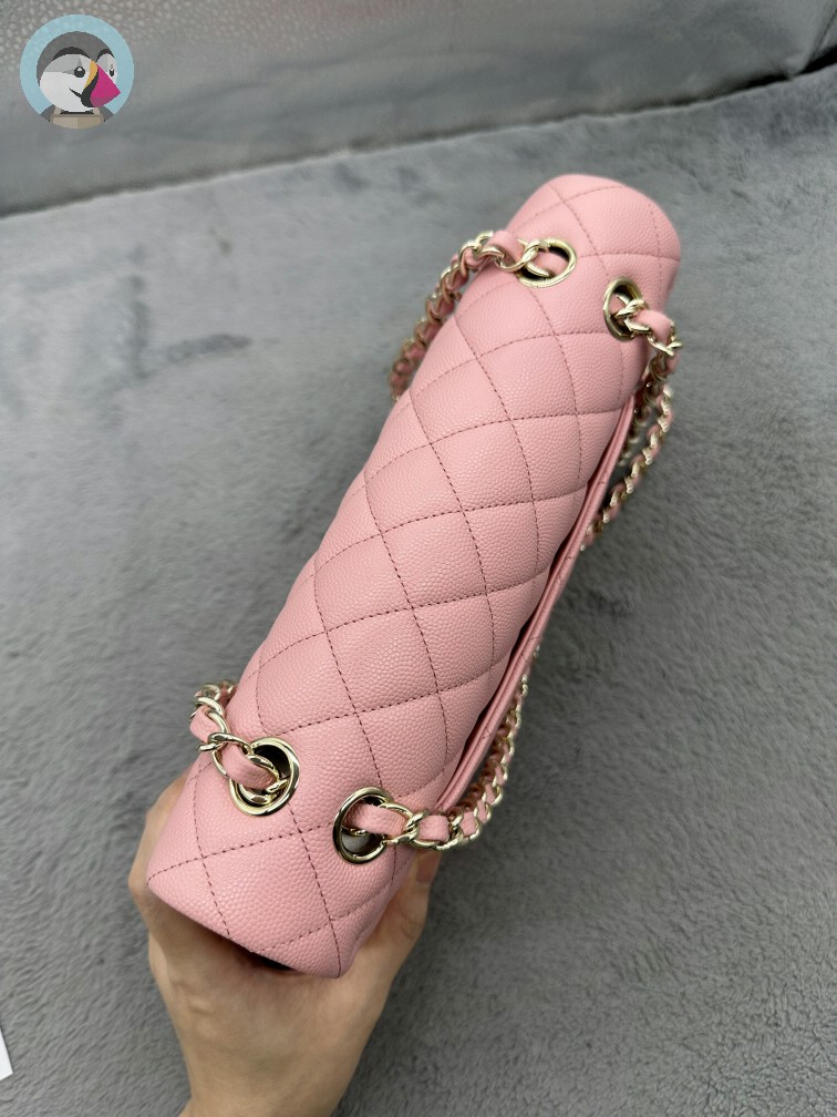 지존샵 샤넬 클래식 캐비어 미듐 발송전 고객확인컷 홍콩팩토리 hkfactory2