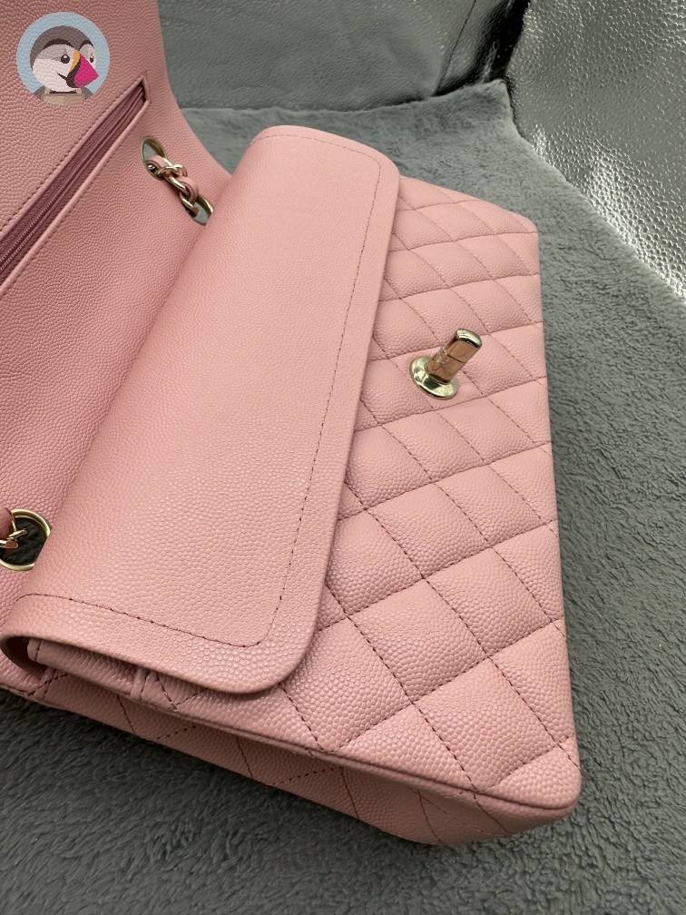 지존샵 샤넬 클래식 캐비어 미듐 발송전 고객확인컷 홍콩팩토리 hkfactory2