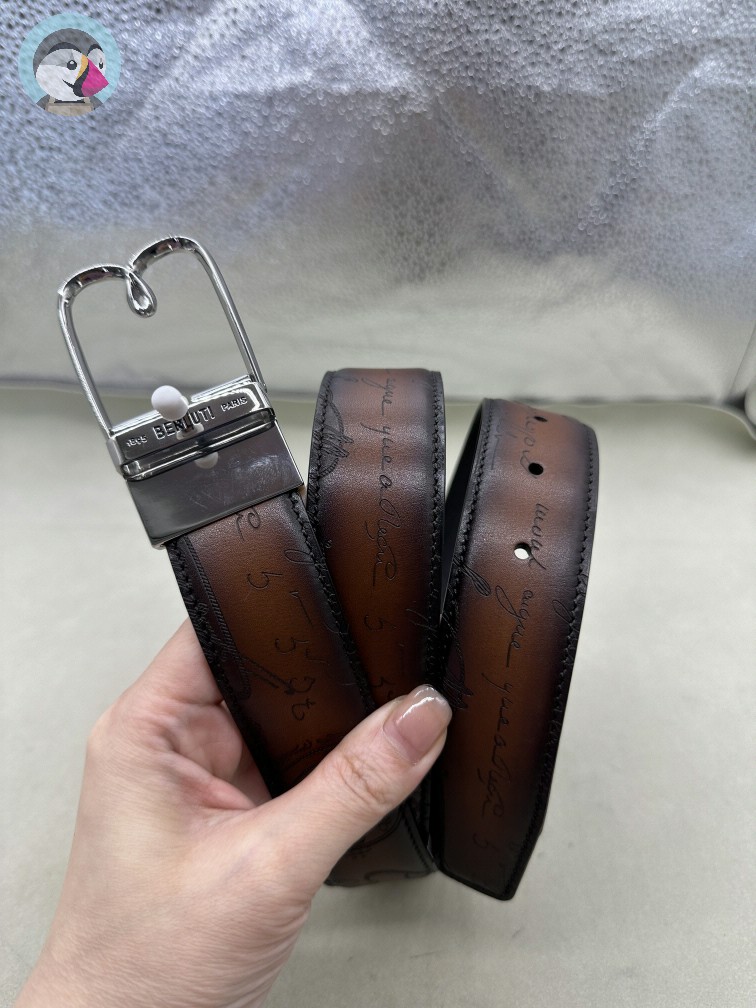 벨루티 클래식 벨트 발송전 고객확인컷 홍콩팩토리