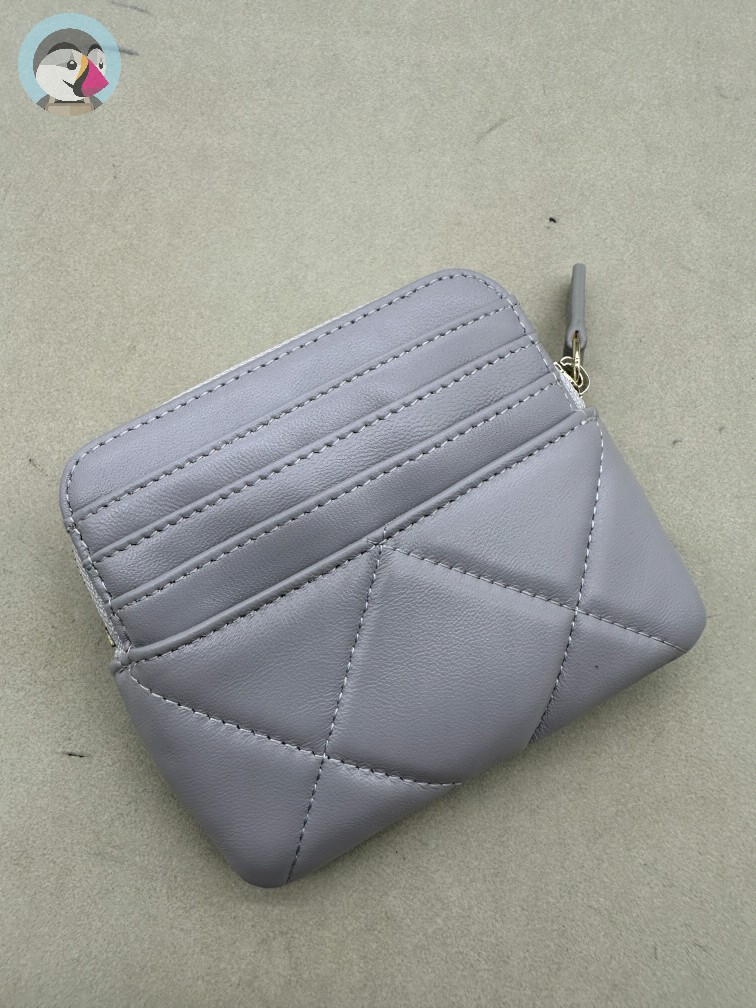 샤넬 19 지퍼 카드 동전지갑 발송전 고객확인컷 홍콩팩토리