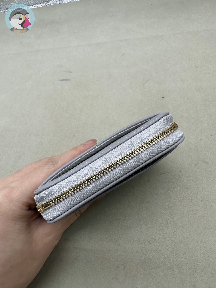 샤넬 19 지퍼 카드 동전지갑 발송전 고객확인컷 홍콩팩토리