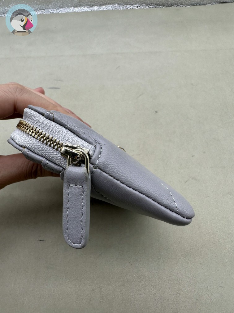 샤넬 19 지퍼 카드 동전지갑 발송전 고객확인컷 홍콩팩토리