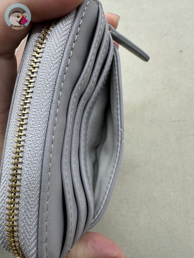 샤넬 19 지퍼 카드 동전지갑 발송전 고객확인컷 홍콩팩토리