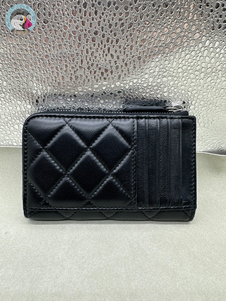 지존샵 샤넬 24 별로고 지퍼 카드지갑 발송전 고객확인컷 홍콩팩토리