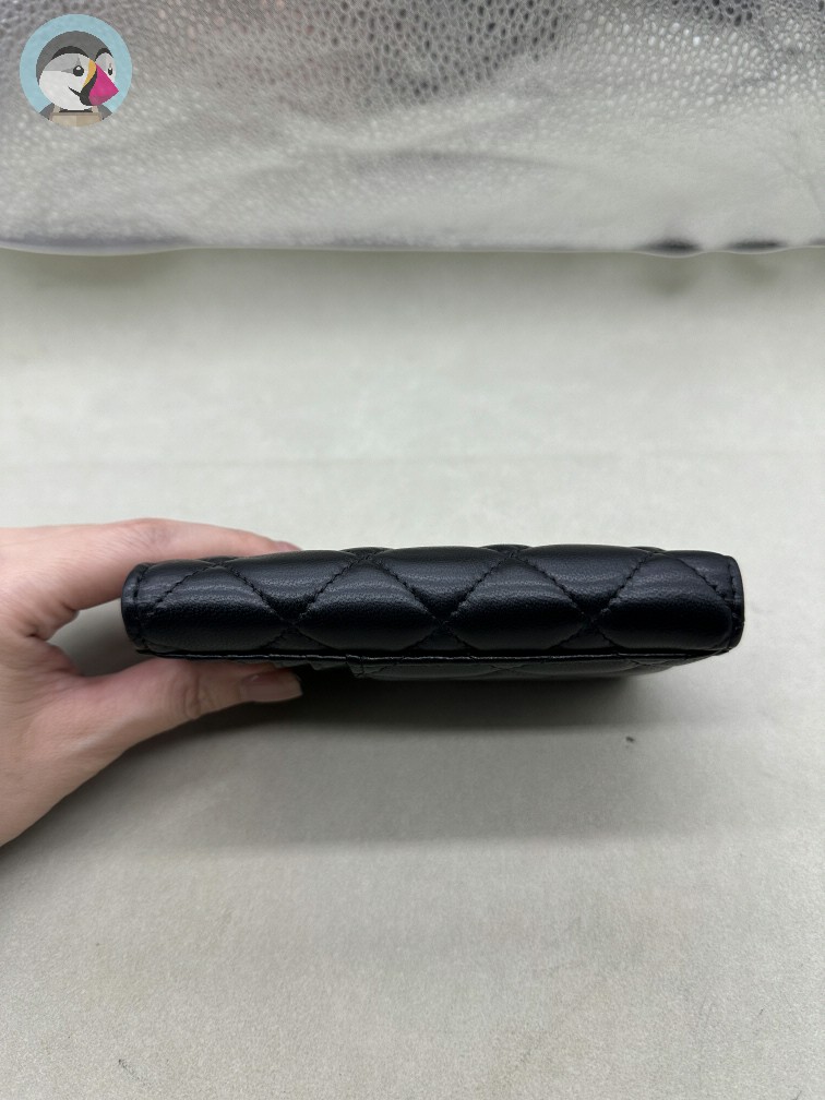 지존샵 샤넬 24 별로고 지퍼 카드지갑 발송전 고객확인컷 홍콩팩토리