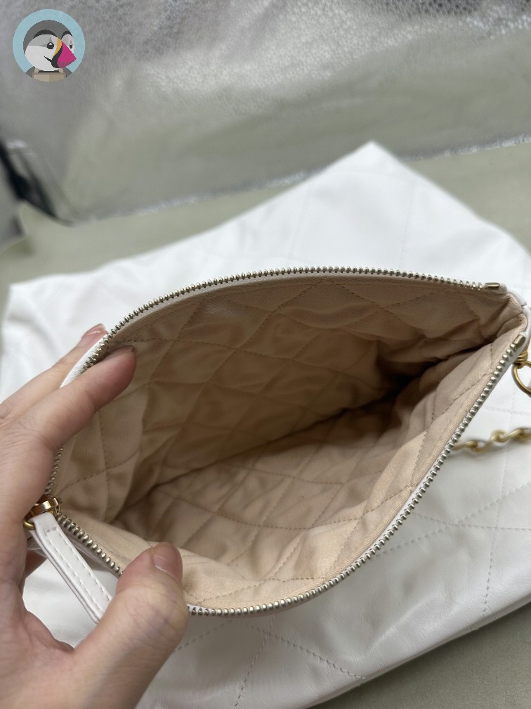 지존샵 샤넬22백 화이트 스몰 발송전 고객확인컷 홍콩팩토리