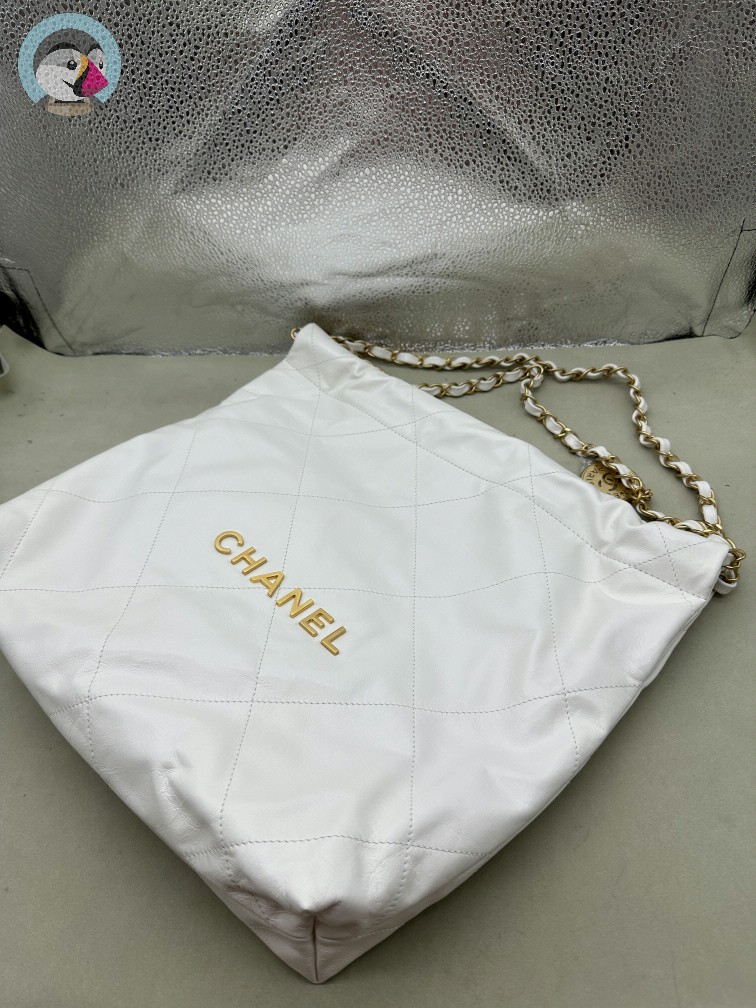 지존샵 샤넬22백 화이트 스몰 발송전 고객확인컷 홍콩팩토리