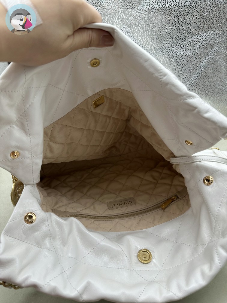 지존샵 샤넬22백 화이트 스몰 발송전 고객확인컷 홍콩팩토리