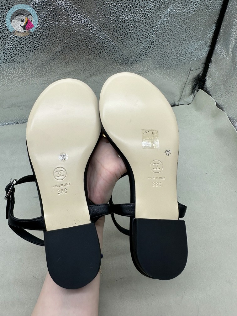 해피샵 샤넬 쪼리 슬리퍼 플립플랍 뮬 여름샌들 발송전 고객확인컷 홍콩팩토리