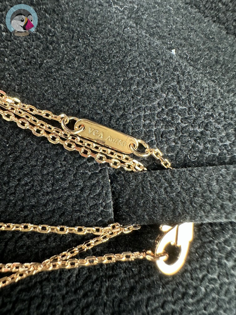 모모매장 반클리프 아펠 목걸이 발송전 고객확인컷 홍콩팩토리