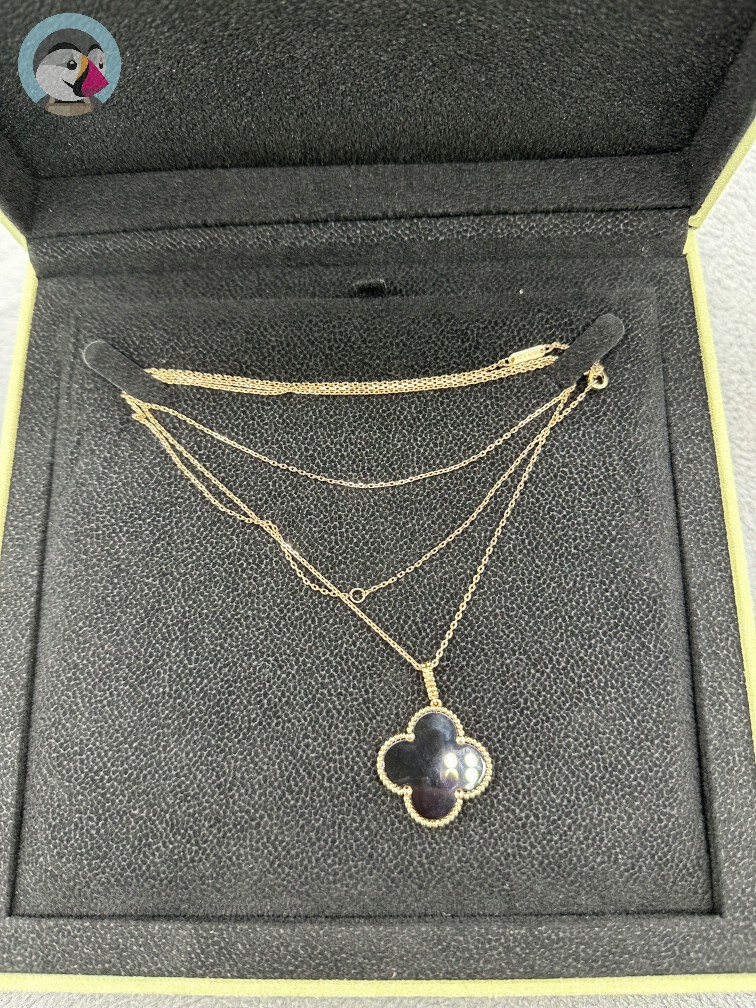 모모매장 반클리프 아펠 목걸이 발송전 고객확인컷 홍콩팩토리