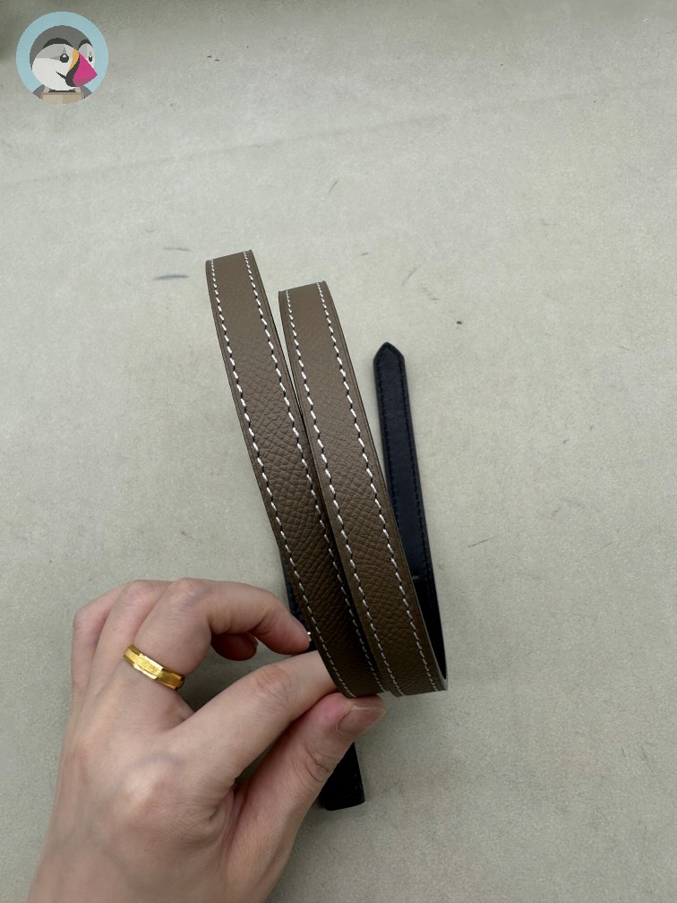 에르메스 포커스 여성벨트 발송전 고객확인컷 홍콩팩토리